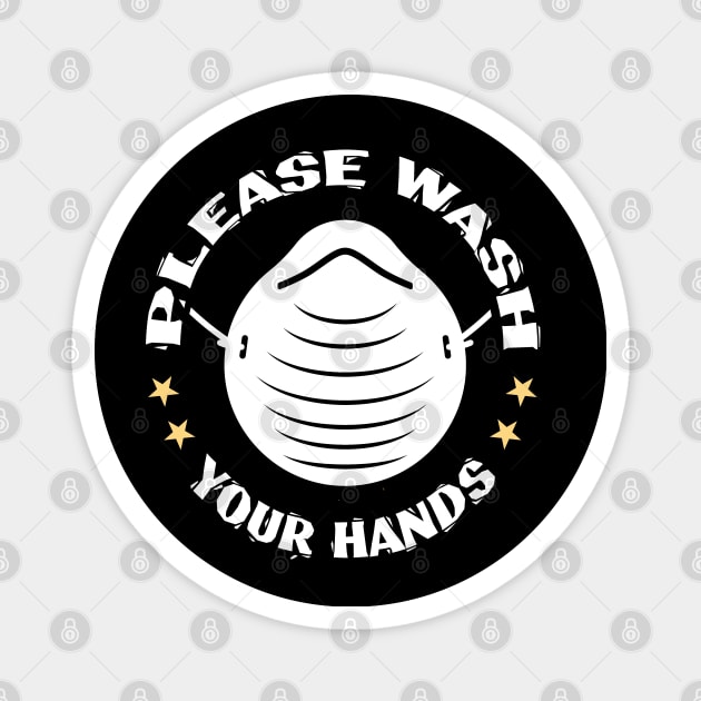 Please Wash Your Hands Magnet by Tesszero